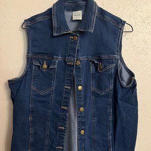 Denim vest